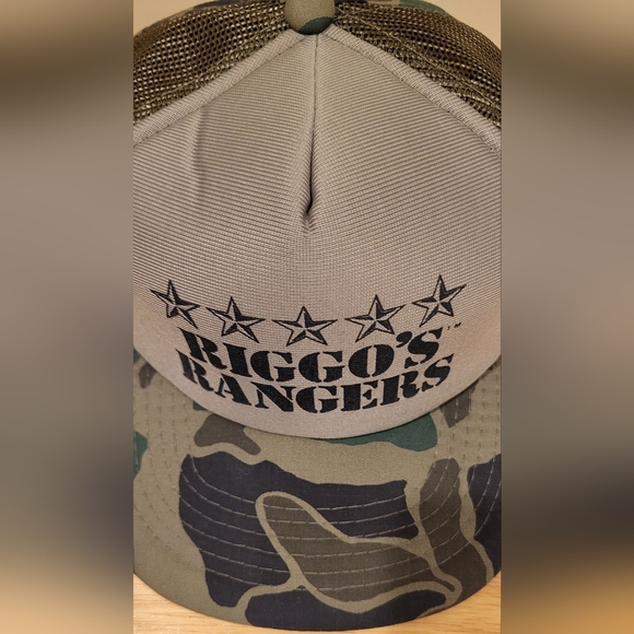 John Riggins Riggo's Rangers Collector's Edition Vintage Original Camo Hat Cap - Picture 16 of 16